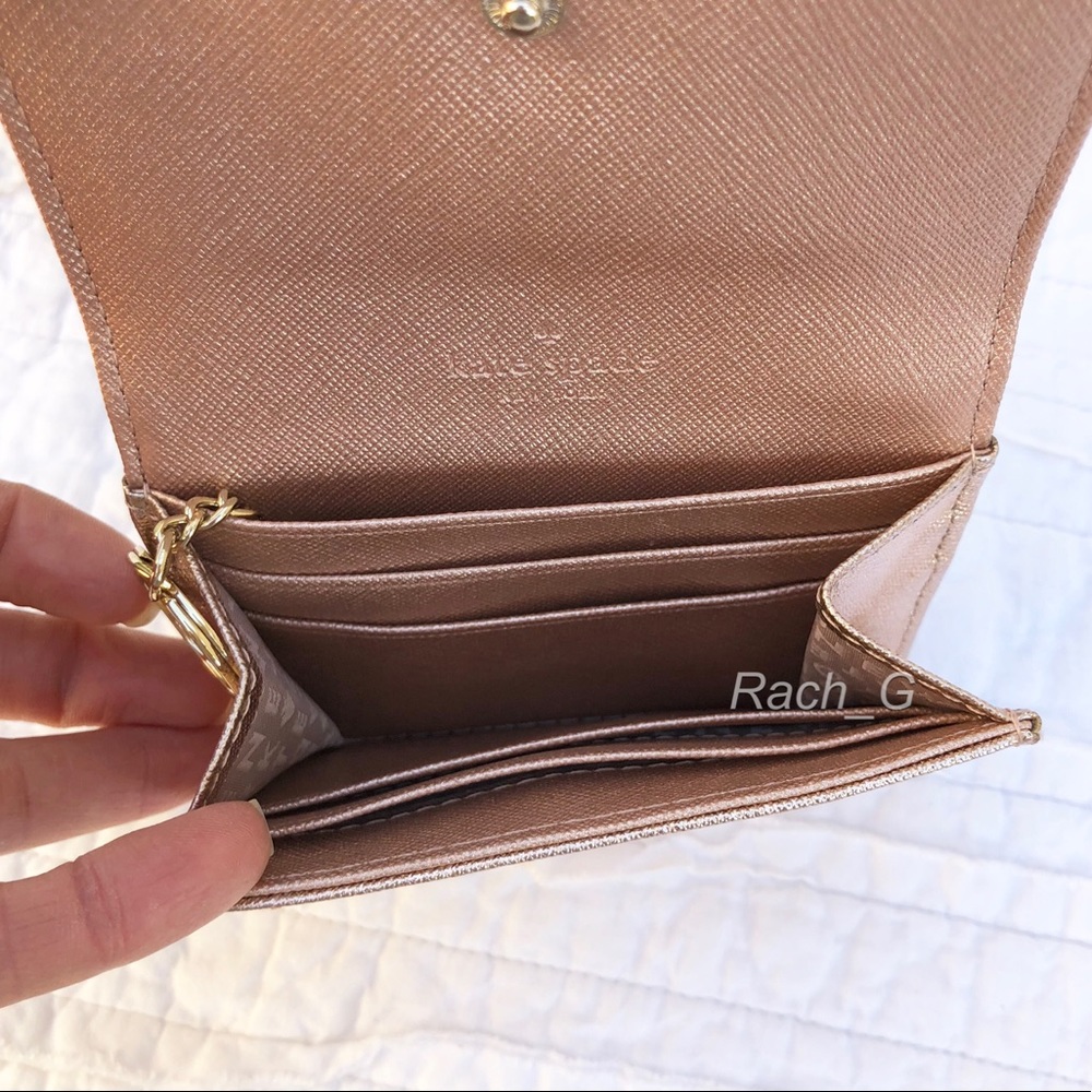 Kate Spade Laurel Way Rose Gold Petty - Picture 4 of 4